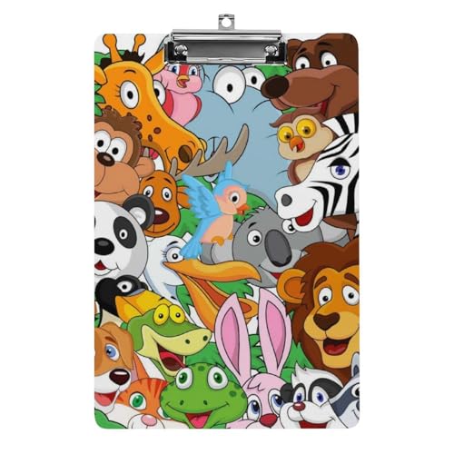 Porte-Formulaires A4 Panda Grenouille Clipboard Papier Documents