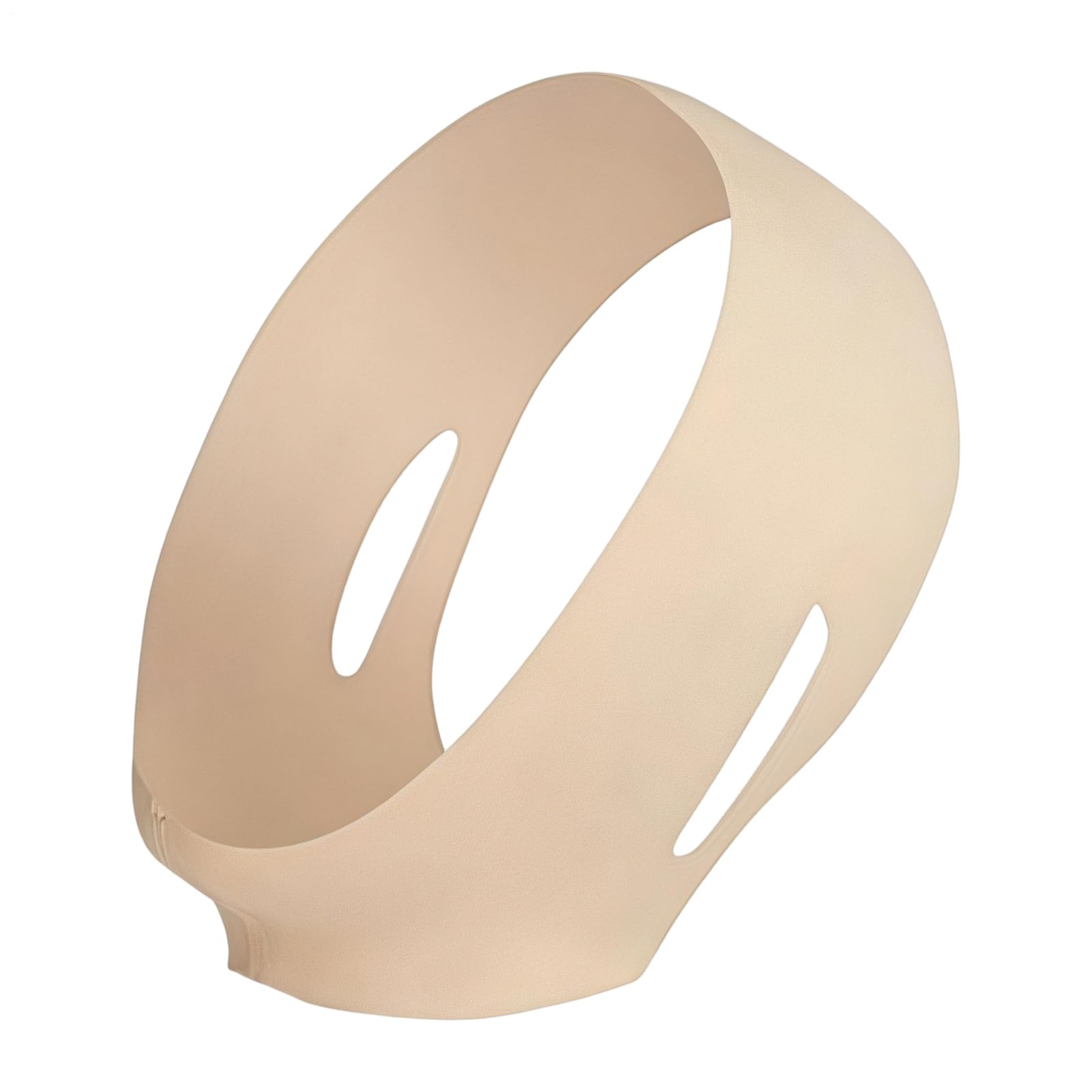 Skult C-ollagen Face-Sculpt Wrap, weiche und gleichmäßige Kompression, Beige, wiederverwendbare Gesichtsmaske, Kinnriemen, Kieferformung, straffende Gesichtsmaske, verstellbare Passform und Komfort