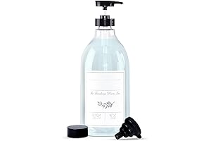 Soap Dispenser Bathroom - Pump Bottle Dispenser for Laundry Detergent Liquid