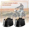 14 Inch Electric Bike Tubes: 2 Pack 14×2.125/2.35 Inner Tubes for Electric Scooter & E-Bike with Bent Valve Stem #5