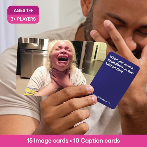 What DO You Meme? Trisha Paytas Expansion Pack by Relatable, Card Games for Adults, Featuring YouTube Influencer Trisha Paytas, All New Meme Game Content, Includes 15 Image Cards and 10 Caption Cards by What Do You Meme - Image 2