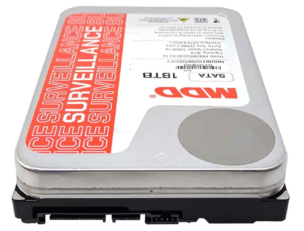 MDD 18TB SATA 内蔵型ハードディスクドライブ　２台 Amazon.com: MDD (MDD18TS25672CCTV) 18TB 7200RPM 256MB Cache SATA