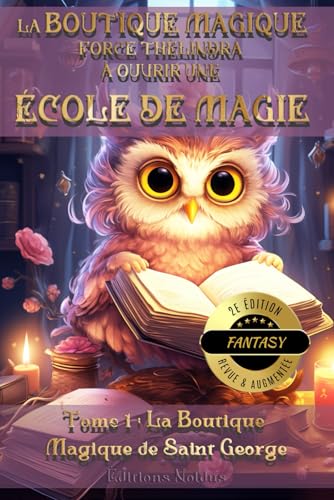 LA BOUTIQUE MAGIQUE FORCE THÉLINDRA À OUVRIR UNE ÉCOLE DE MAGIE - TOME 1 2e édition : La Boutique Magique de Saint George DYS 10-14ans: livre pour ... dyslexiques. Facile à lire, chers sorciers