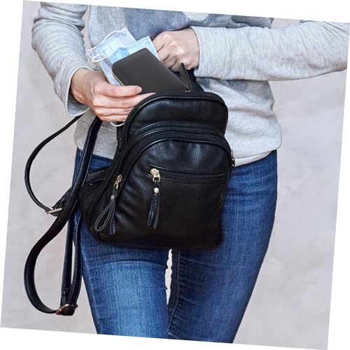 HOMSFOU Fashionable Id Jacket Women's Wallet Small Credit Card Holder Zipper Closure Card Organizer3