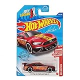 DieCast Hot Wheels Joey Logano Custom '18 Ford Mustang GT, 222/250 Red Edition 10/12