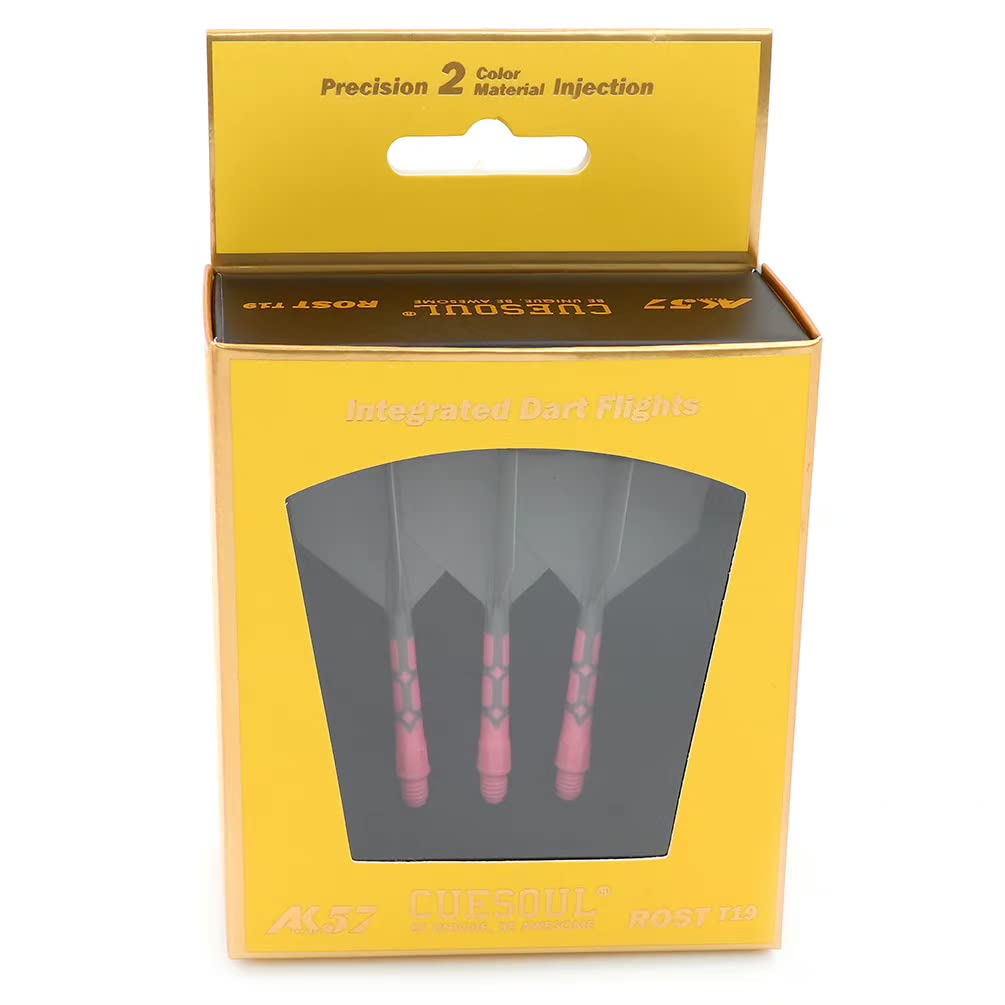 CUESOUL ROST T19 Integrated Dart Shaft and Flights Big Wing Shape,Set of 3 โ image 1