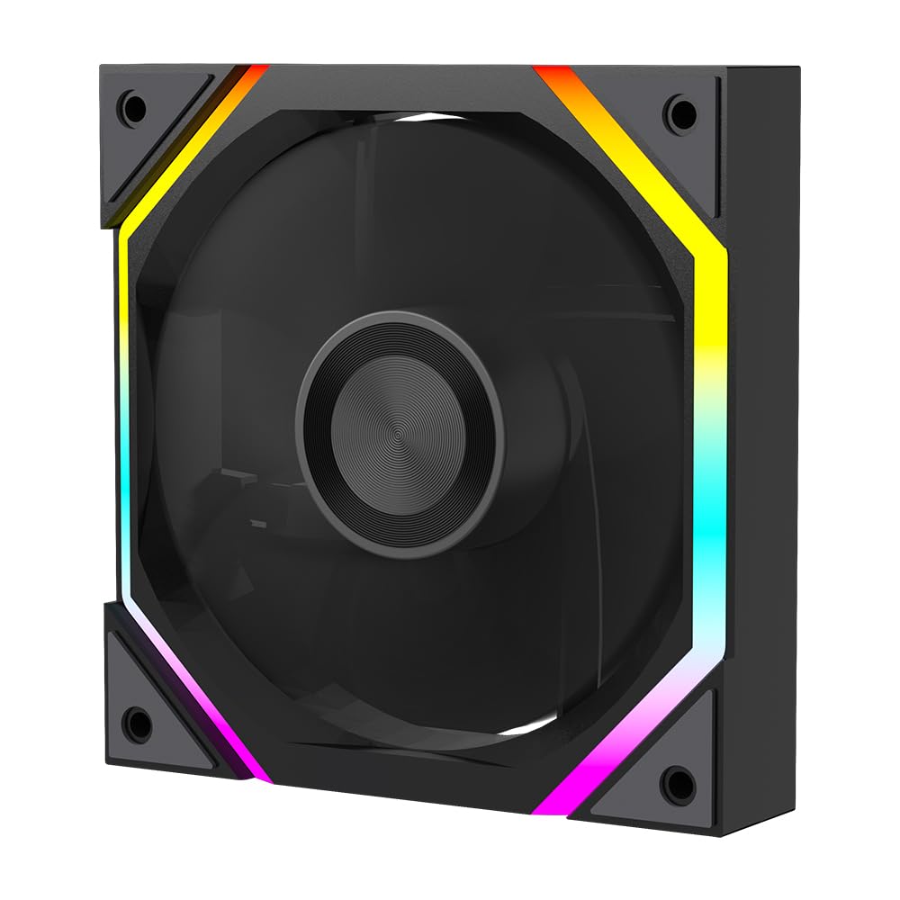 TZMRIT PRISMXH-GALAXY ARGB PC Fan 120 Mm With PWM Control And ARGB