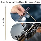 Garrelett 6 Inch Long Cotton Swabs for Precision Cleaning - Ideal for Electronics, Guns, Pet Care, Makeup, Crafts, Jewelry, Natural Cotton & Durable Bamboo for Enthusiasts in Home, Beauty 200 Pointed