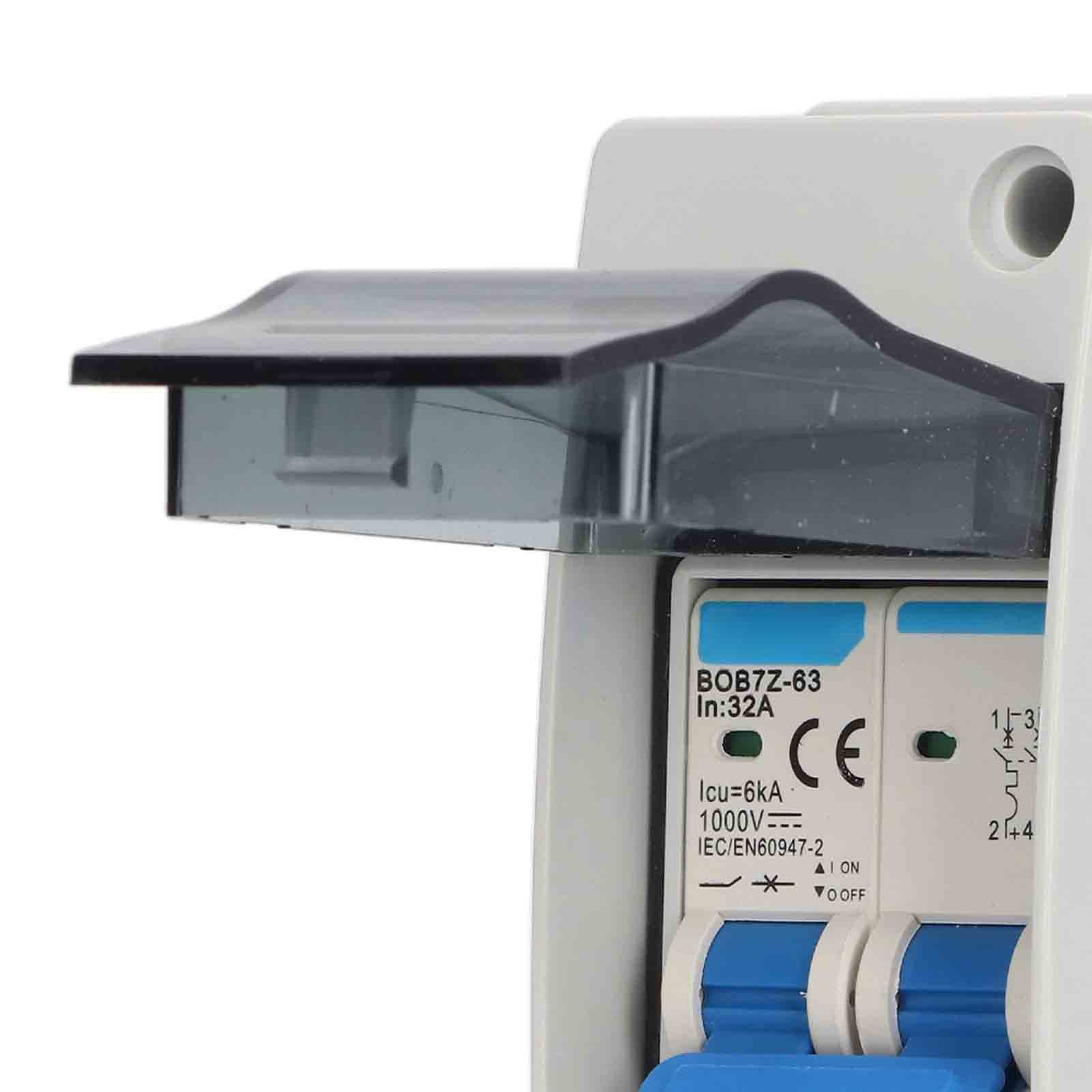 Tyenaza PV DC disyuntor 32A 6KA IP65 impermeable DC aislador interruptor aislador solar 1000V