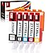 JetSir 5 Color Replacement for Canon PGI-270XL CLI-271XL Ink Cartridge High Yield (PGBK/Black/Cyan/Magenta/Yellow,Compatible with Canon Pixma MG5720 MG6821 TS5020 TS6020 MG6820 MG5722 MG5721 MG6822