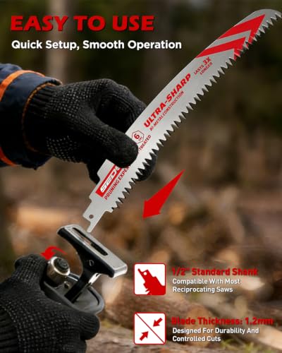 SEDY Japanese Teeth Arc Edge Saw Blades