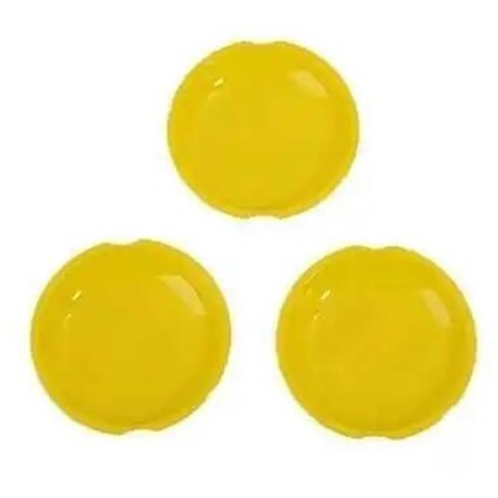 BQWYEDPL Car Door Handle Bowl Decoration Cover Fit for Jeep Fit for Wrangler JK 2007-2017 Car Door Latch Handle(Yellow for 2 Door)