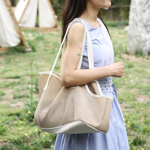 Bolsa de transporte para gatos con bolsillo de malla transpirable para paseos frescos 4