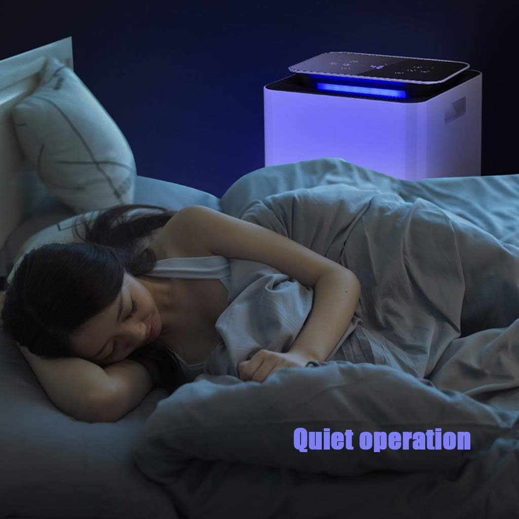 Dehumidifier-280W High Power Dehumidification Dryer Large Screen Display Touch Control for Home/Basement/Office