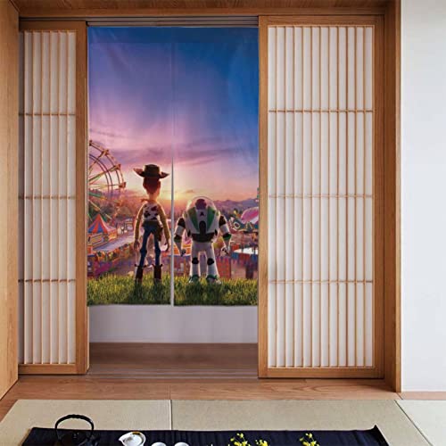 �g�C�X�g�[���[ �̂��g�� 2���g�l�G���p �ȒP���t�� ���֖ډB�� �Q�� �����p �� ���r���O�K�i �������̊Ԏd�؂�h�A�J�[�e�� 86cm*143cm