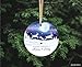 First Christmas Mommy & Daddy Ornament 1st Holiday New Parents Newborn Child Infant Boy Girl Pretty Winter Scene Baby Shower Keepsake Present 3