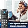 Telecomando Vocale per Fire-TV-Stick/Lite/4K Max/TVs Cube e compatibile con Insignia Fire Smart TV 3a Gen Pro Plus #5