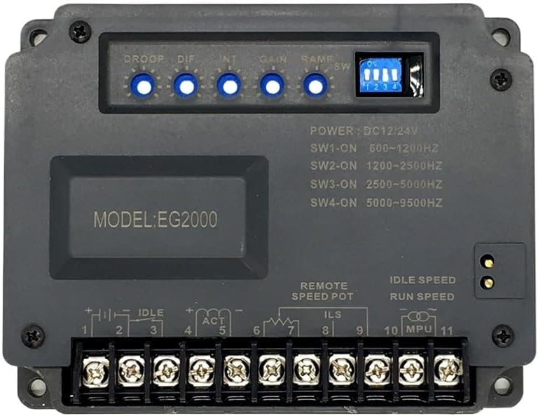 Speed Controller Universal Electronic Engine Governor EG2000 EG3000 For Generator(EG2000)