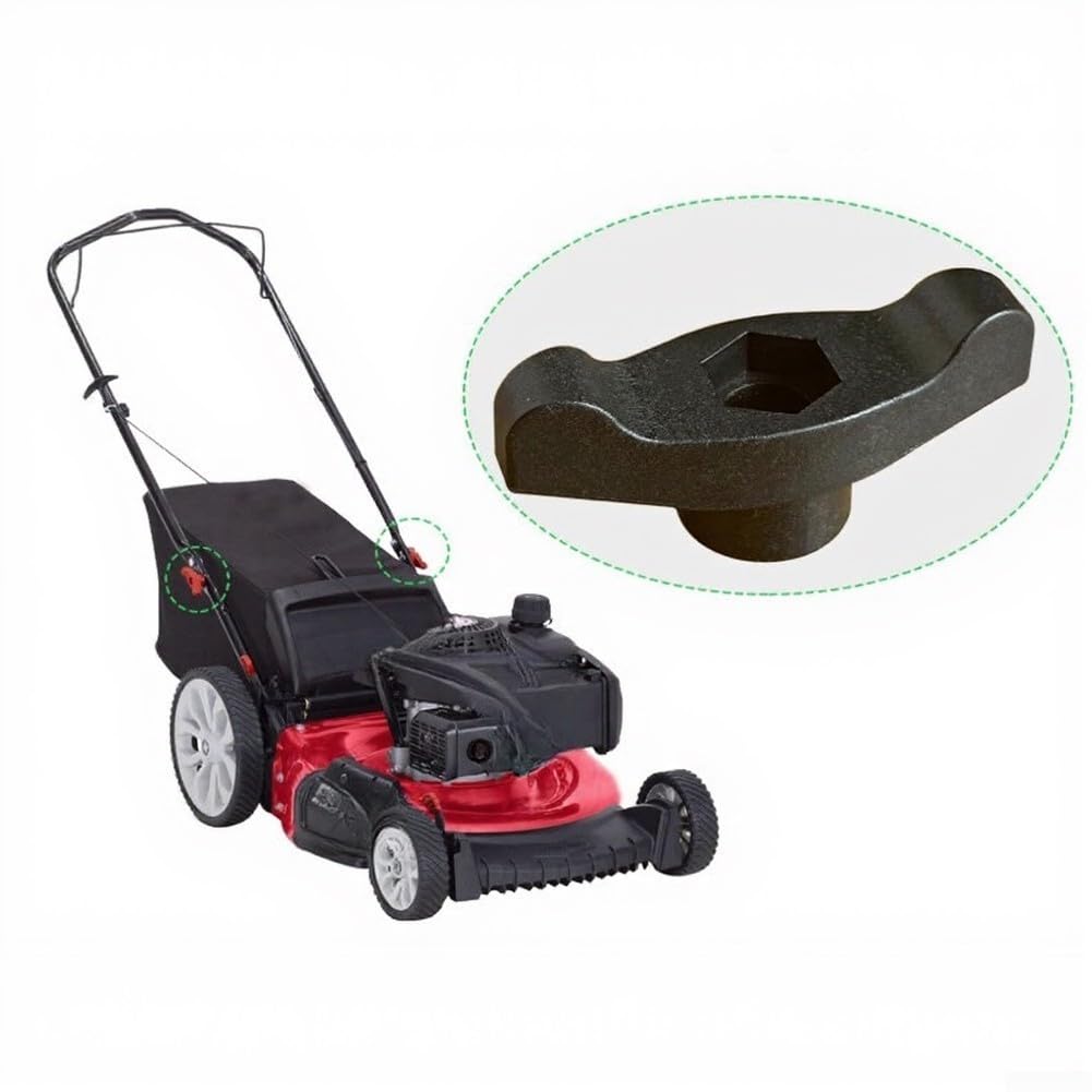 Kit de Manijas para Cortacésped con 4 Pernos Galvanizados