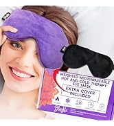 Dry Eye Mask, Warm Eye Compress, Eye Pillow, Moist Heat Eye Mask for Dry Eyes, Stye Eye Compress,...