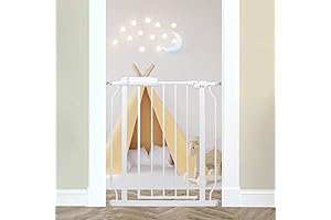 Narrow Baby Gate for Narrow Doorways and Stairs – 24" to 29"