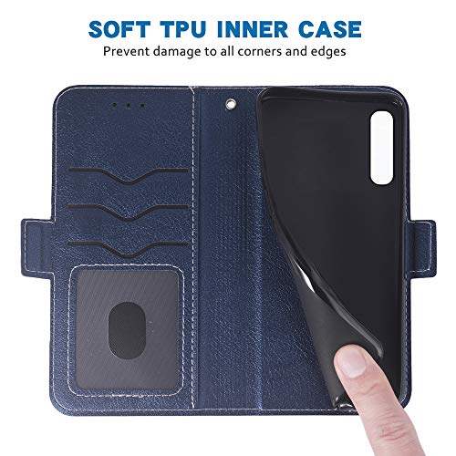 Phone Case For Samsung Galaxy A70 Folio Flip Wallet ,Pu Leather Credit Card Holder Slots Heavy Duty Full Body Protection Kickstand Protective Phone Cover For Galaxya70 A 70 Sm 70A 5G Ga70 2019 #TOP3