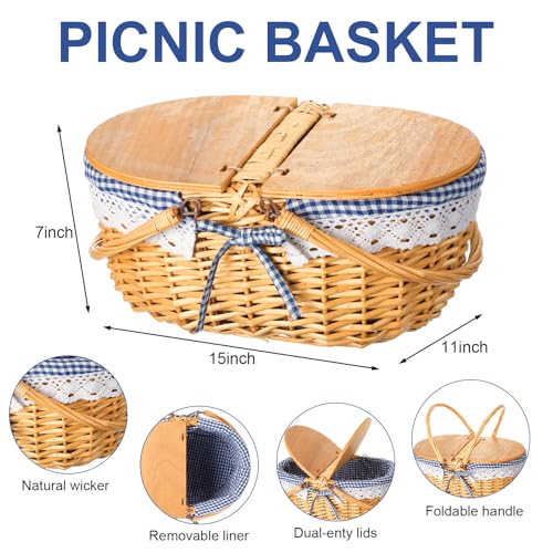 Encuentra la mejor selección de Cesta picnic tabla con los diez mejores. 14 Imagen adicional