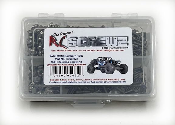 Amazon.com: RCZAXI022 - Axial RR10 Bomber 1/10th Stainless Screw