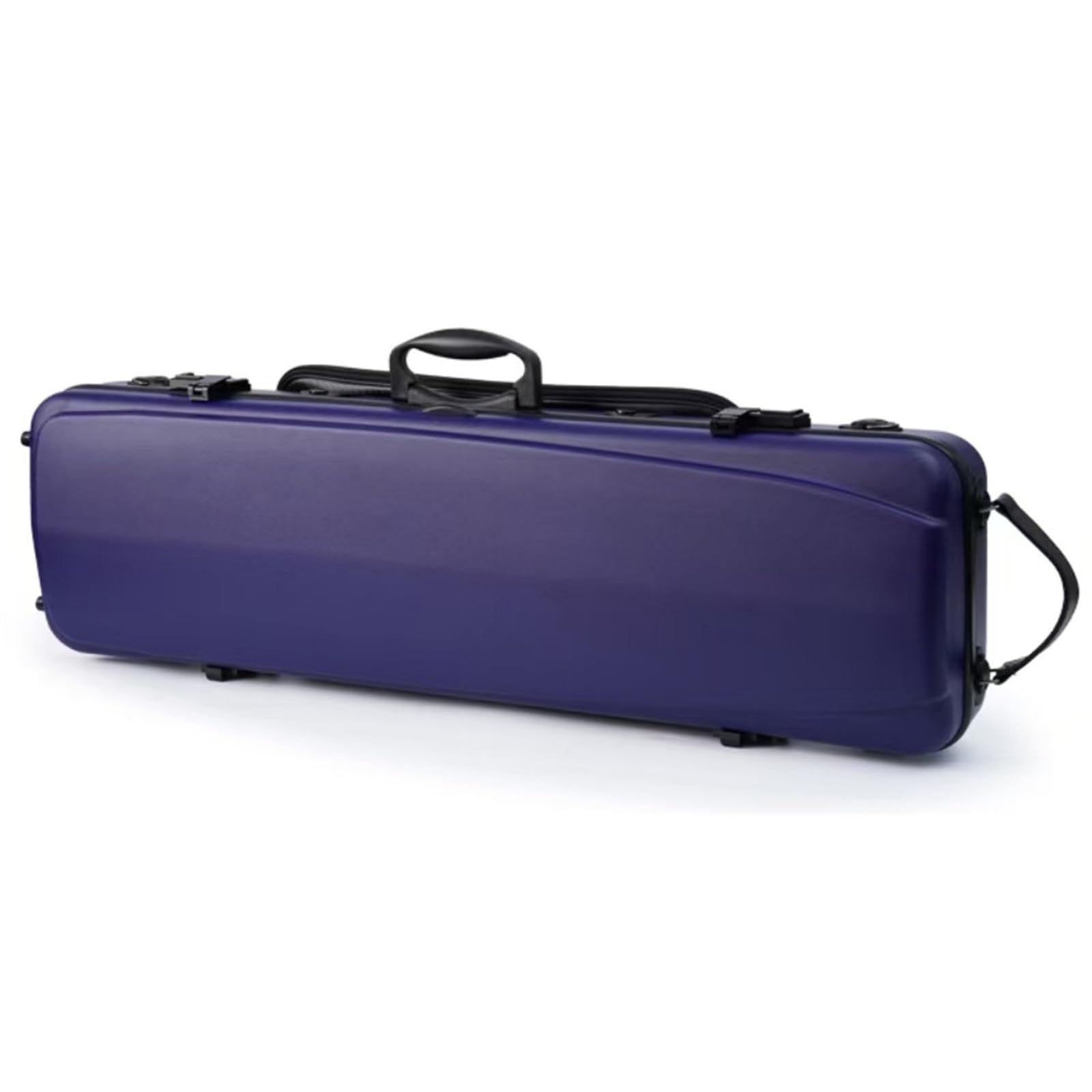 Custodia Per Violino In Fibra Di Carbonio Composita Ultraleggera Resistente Alla Pioggia E Alla Pressione Con Chiusura A Combinazione Custodia professionale per violino(Purple)