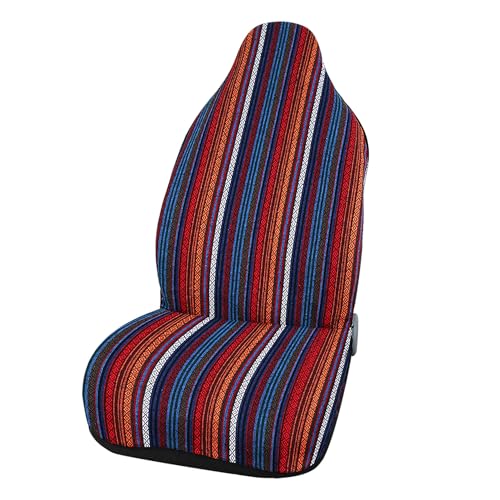 FUELHOOD シートカバー カーシートカバー スタイル バケットシート SUV 車用 カー用品 汎用 マルチカラー8 1個入り 内装パーツ アクセサリー