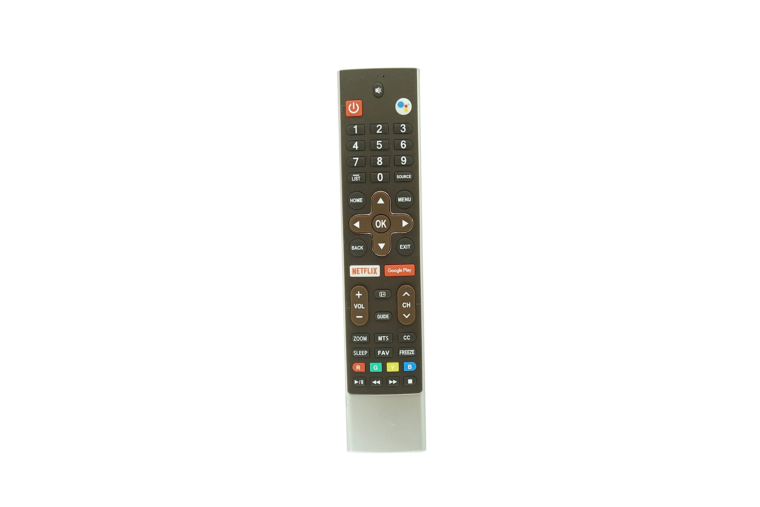 Replacement Remote Control for AC/TV/Audio Unit Voice Bluetooth for MarQ by Flipkart 43SAFHD Smart 4K UHD Androjd HDTV TV