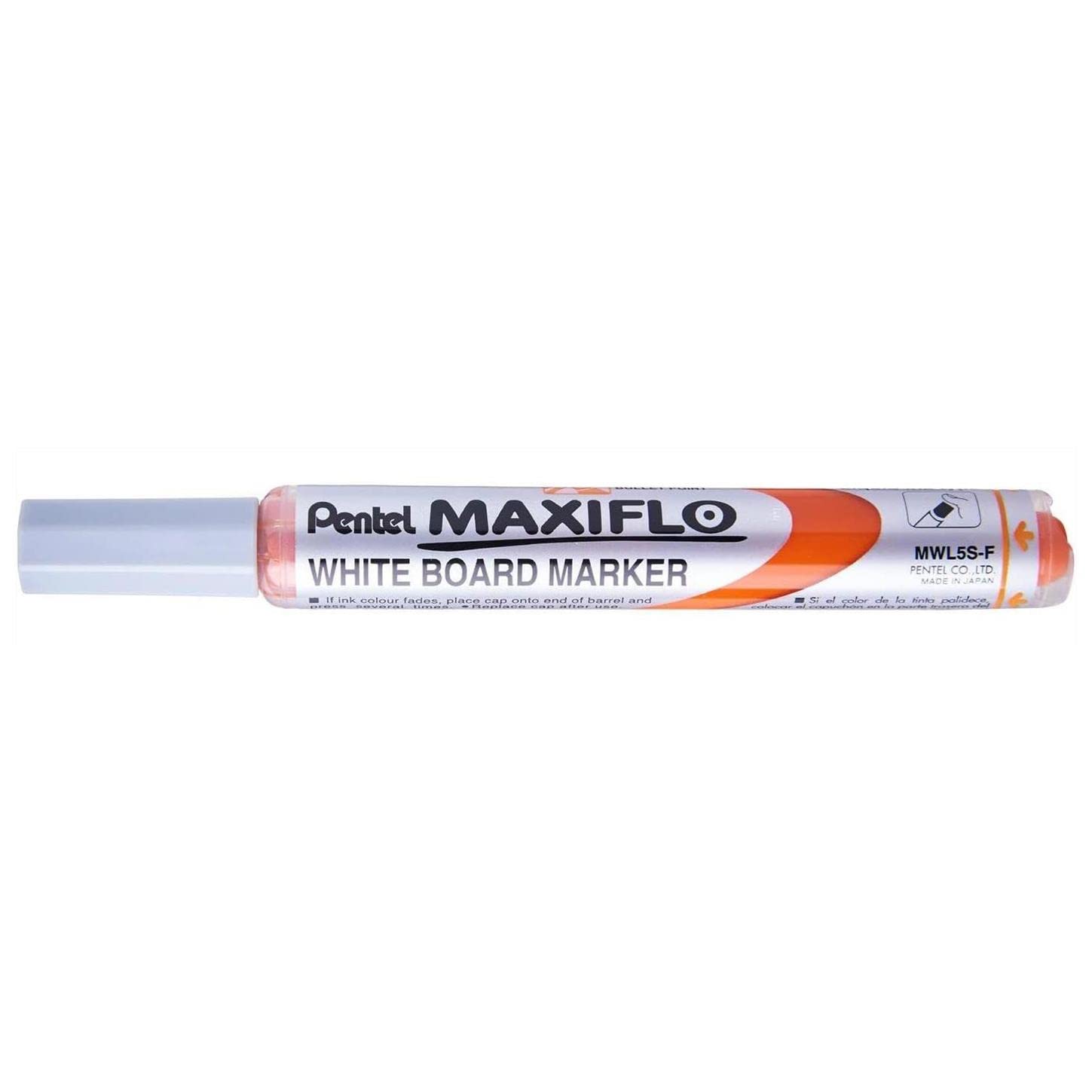 Pentel Pennarelli Per Lavagna Bianca, 6 Pezzi Colorati (Nero, Rosso, Blu, Verde, Viola) - 3