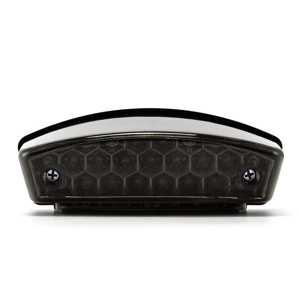Moto luce freno targa lampada Fanale posteriore universale per moto LED Spia freno Parafango Piccola luce targa