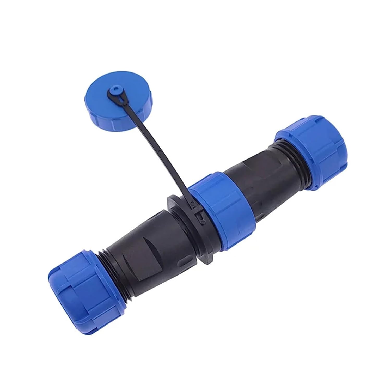 1PCS Welding Free Waterproof Socket IP68 SP17 Cable Connector 2pin 3pin Male Female Screw connection(SL17-2)