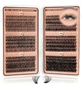 Higu clace Lash-Clusters 600pcs Eyelash-Clusters 6 Styles Mixed 10-18MM, Lash Cluster Wispy Lash ...