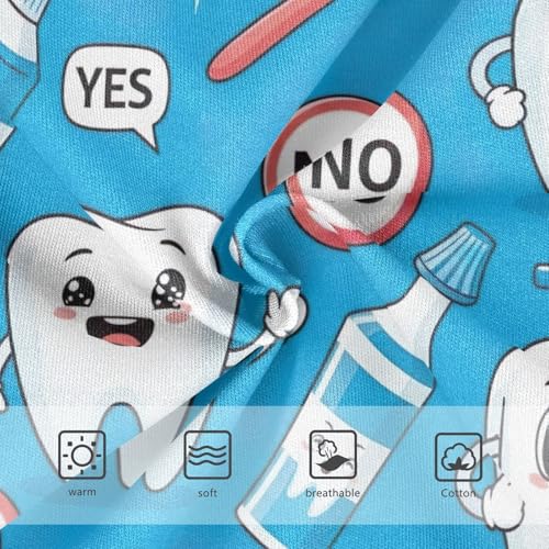 Toddler Briefs, Cute Cartoon Characters Dental Girls Underwear Cotton, 2–8 Years3