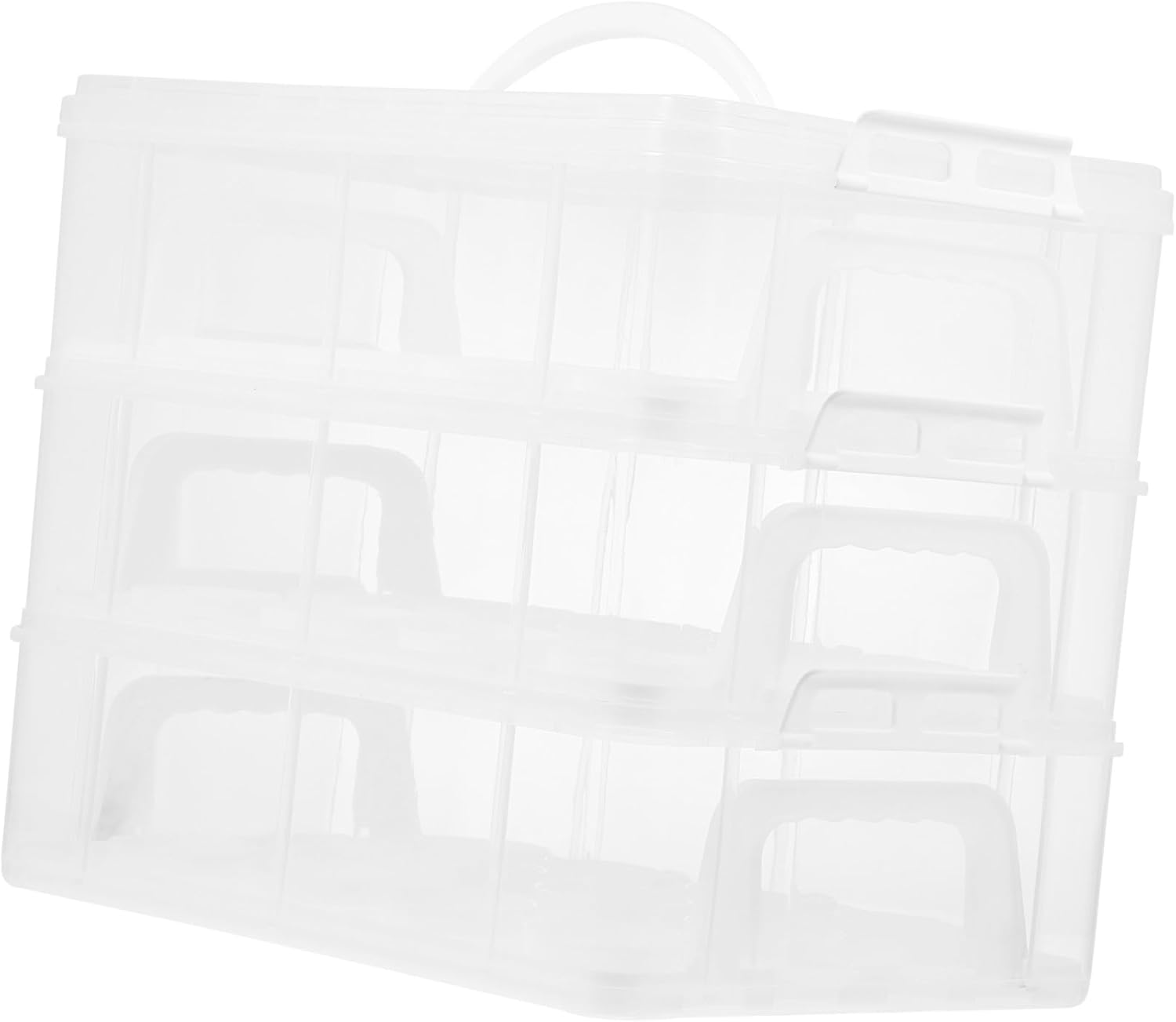 Ciieeo Plastic Cake Carrier Box Cake Transport Case Cupcake Boxes for Storage Reusable Dessert Packaging