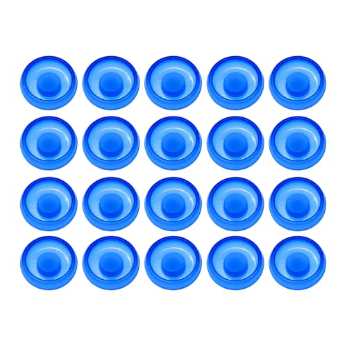 20 Pcs Overdenture Retention Caps 1.2 lbs(20 Pcs 1.2 lbs Blue)