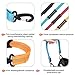 Erhigher 4 Pcs Ski Carrier Straps, Wear Resistant Strong Load-Bearing Long Lasting Snowboard Strap Shoulder Sling Leash Ice Skates Winter Sport Accessories Red
