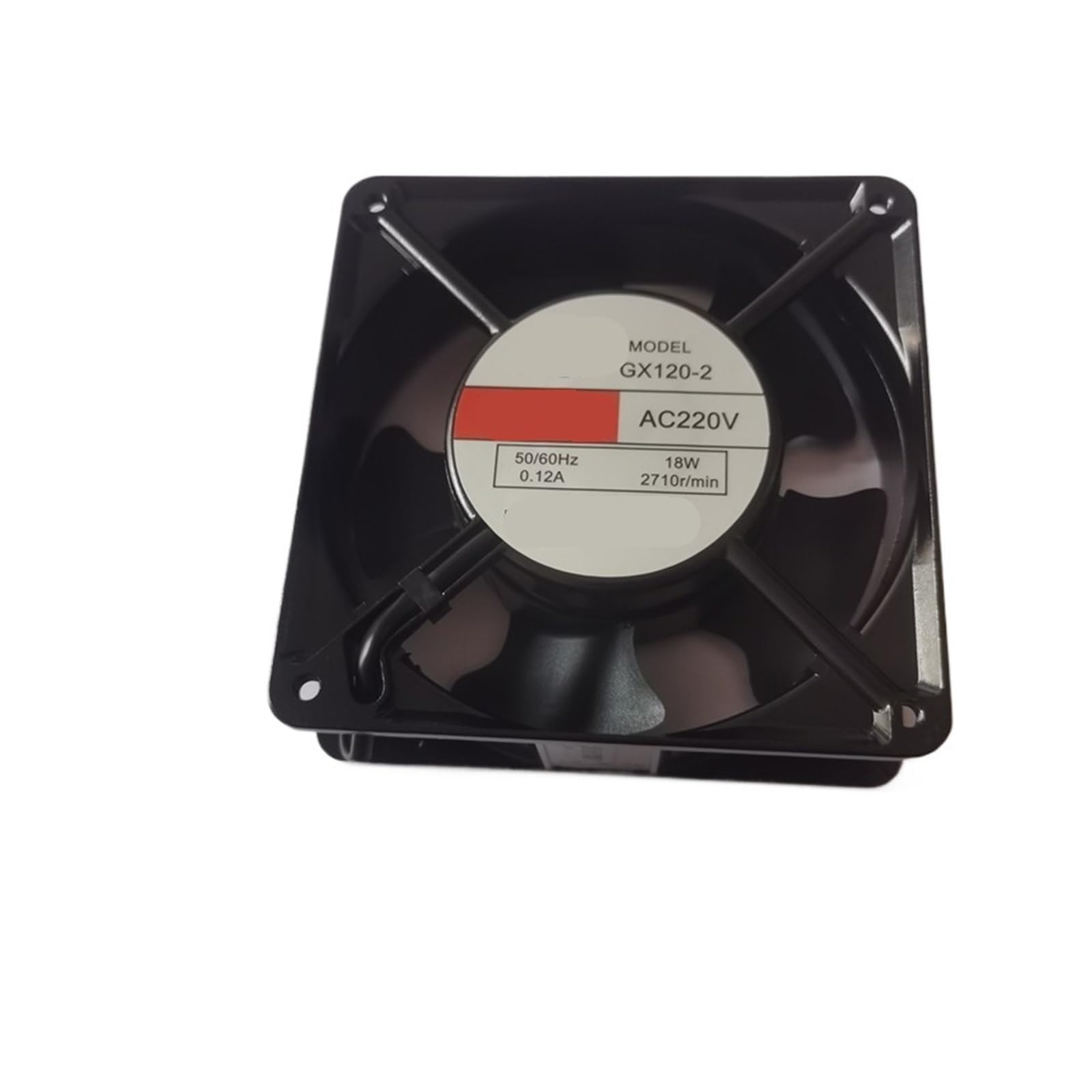 YMUGUEGH 1238 GX120-2 AC 220V 0.12A 120x120x38mm 2-Wire 2-Wire Server 120mm AC Cooling Fan