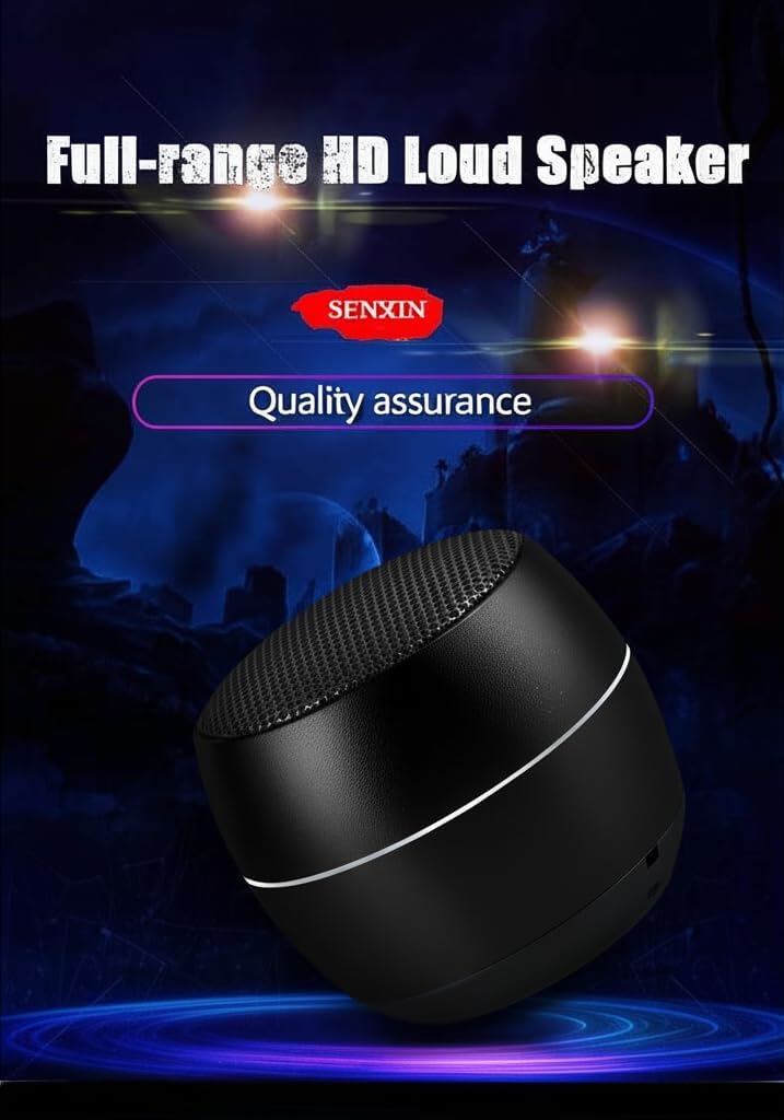 SENXIN S3 speaker with 'Full-range HD Loud Speaker' text