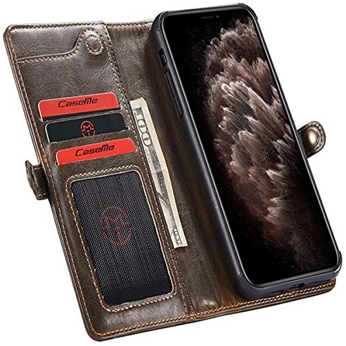 Capa Case Capinha Para Iphone 11 Normal Tela 6.1 Flip Carteira Vintage Qualidade Premium Multifuncio