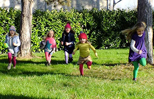 Country Kids Big Girls' Pima Cotton Tights 3 Pairs4