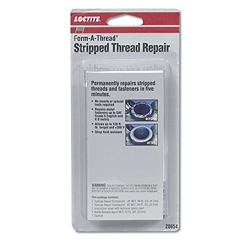Loctite 4.8ML. Syringe FormAThread Stripped Thread Repair Kit