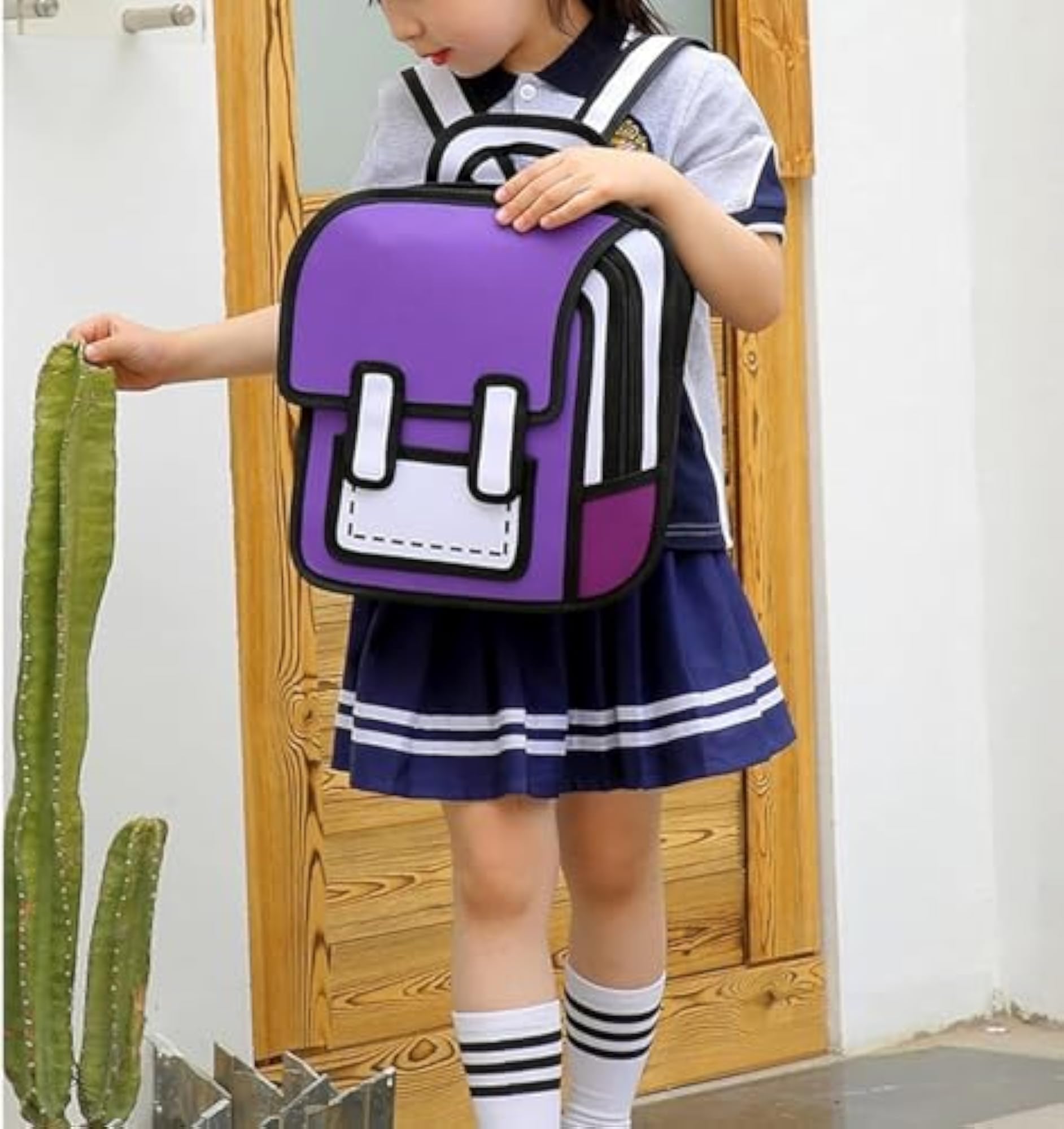 Cute 3D Cartoon Bookbag for Kids