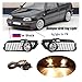 Fog Lights Compatible With VW Golf 3 MK3 Jetta Cabrio 1992-1998 Cover Grill Connecting Wire Cable Foglight Headlight LED Car Accsesories(LED)