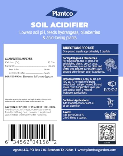 Acidificador de Suelo para Plantas Ácidas 4 lb miniatura 4