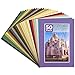Golden State Art, Acid Free Pack of 50 Mix 5x7 Photo Mats Mattes Matting with White Core Bevel Cut For 4x6 Pictures in Premier