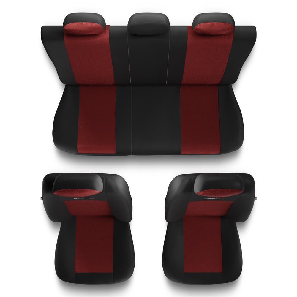 Mossa Fundas Asientos Coche aptas para Peugeot Rifter Furgoneta 2018-. S-RD | 0