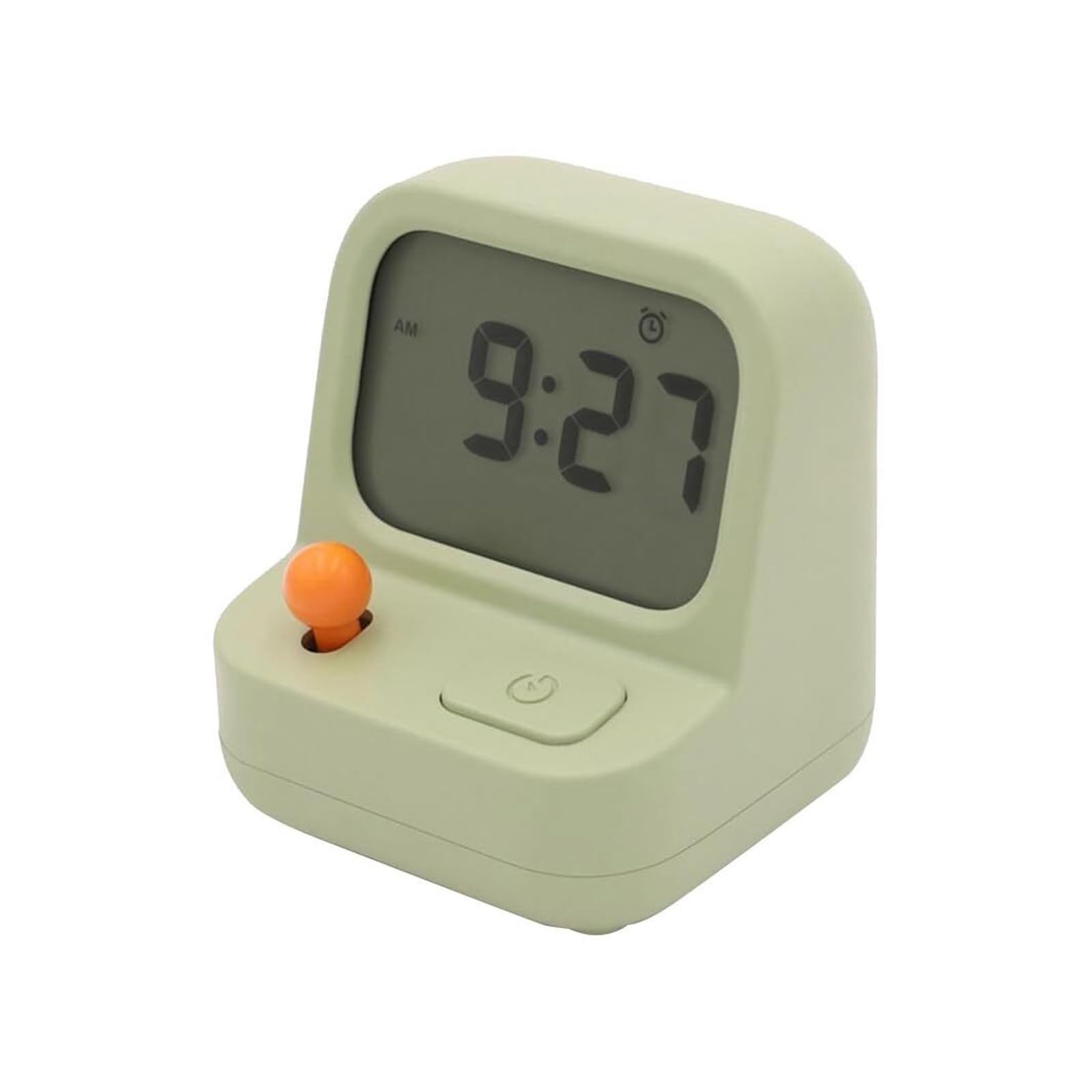 Reloj despertador retro para escritorio y mesita con retroiluminación